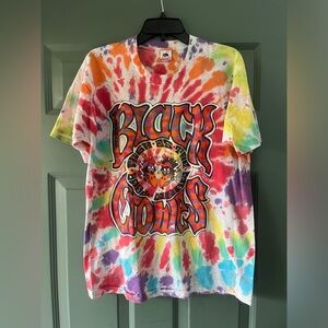 Black Crowes, vintage tie dye t shirt